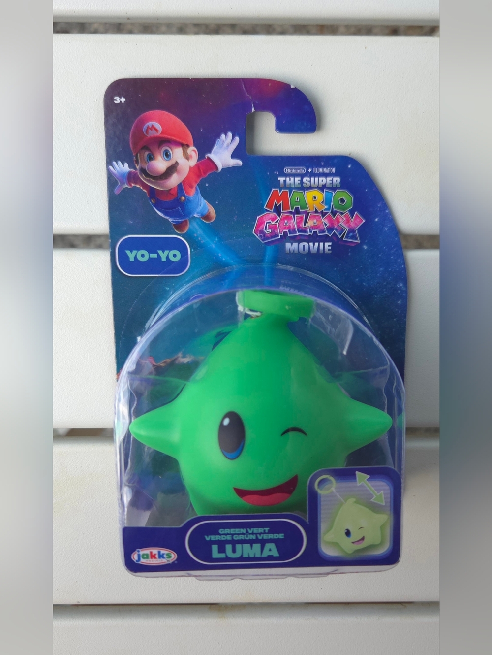 The super mario galaxy movie Green Luma yo-yo Brand new NIB
